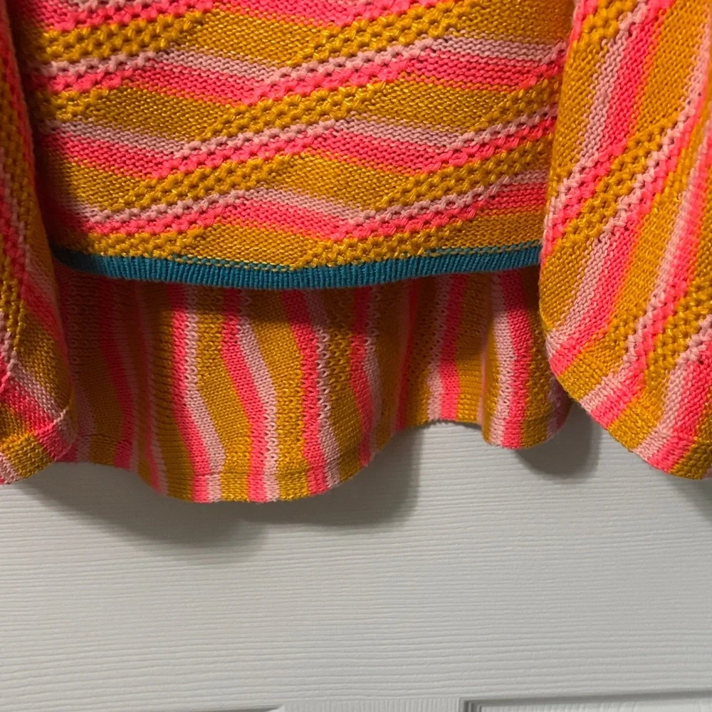 Maeve Multicolor Striped Cardigan - Picture 5 of 6